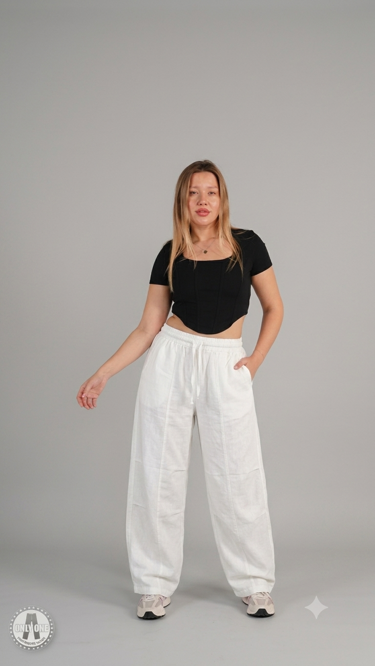 Balloon Linen pants
