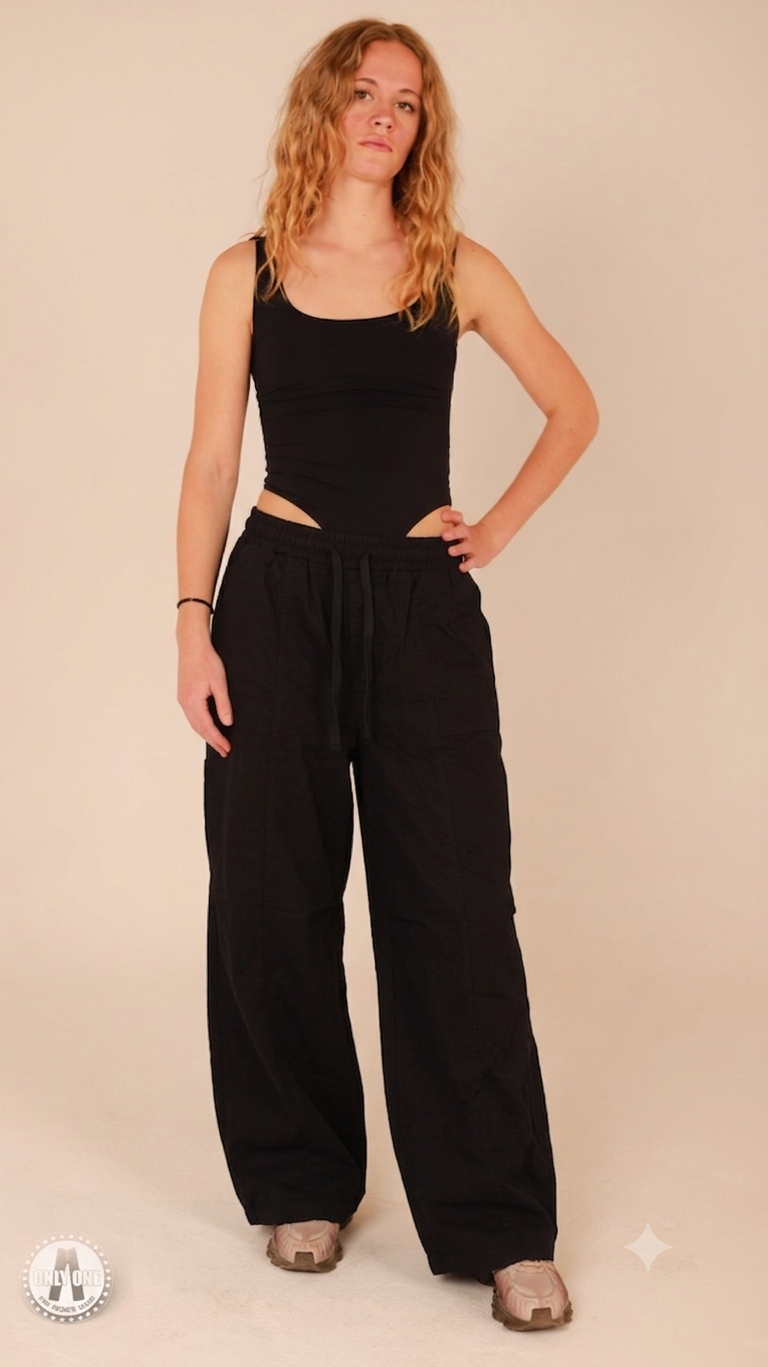 Linen pants wide leg